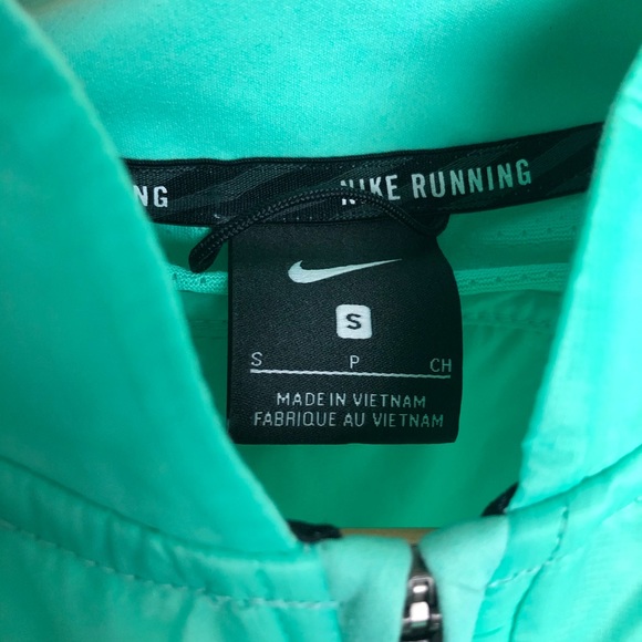 Nike Running Women's Small Bright Green Full Zip - Picture 4 of 8